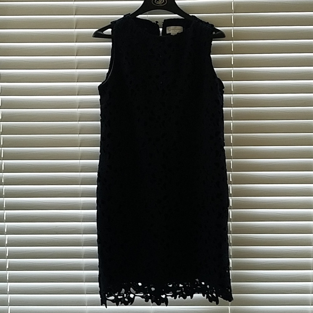 Sleeveless eyelet dress